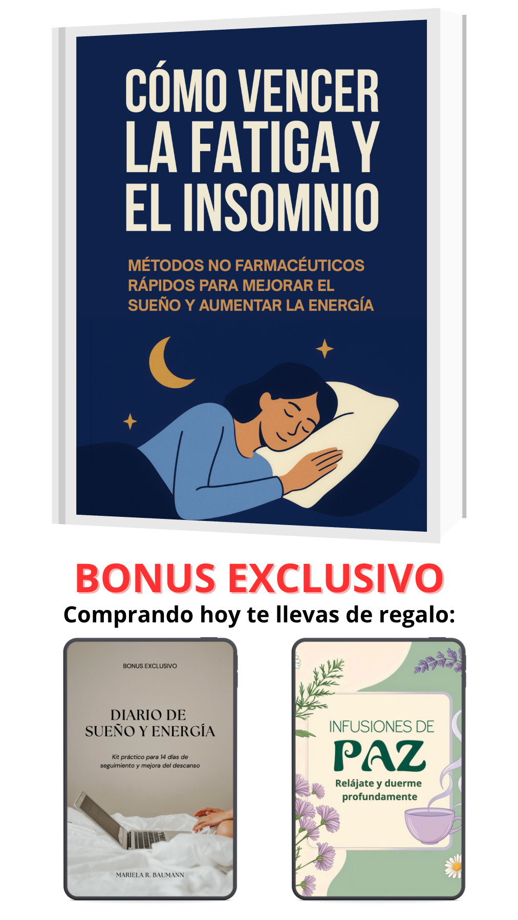 Descanso Pleno en 7 días: Vence la Fatiga y el Insomnio + Bonus